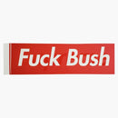 Supreme Fuck Bush Box Logotipo Pegatina