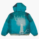 Nejvyšší kurva down bunda multicolor