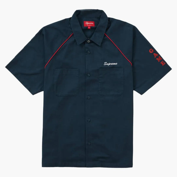 Nejvyšší kurva všechno s/s pracovní košile Light Navy