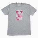 Supreme fuck face tea Heather gray