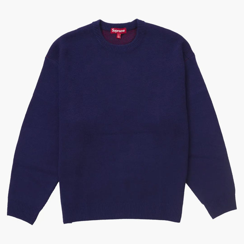 Supreme fuck money sweater navy
