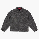 Supreme Fuck Stitch Denim Trucker Jacket Black