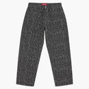 Supreme fuck stitch loose fit jean black