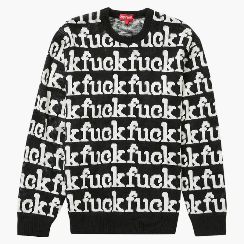 Supreme fuck tröja (SS22) svart