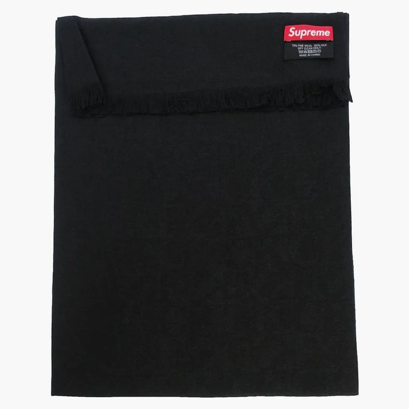 Supreme Fuck Wool Scarf Black