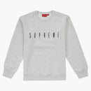 Supreme fuck you crewneck ash gray
