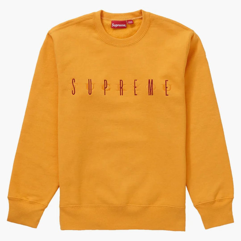 Supreme fuck you crewneck Tangerine