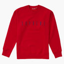 Supreme FOLLO TE CREWNCHECH RED