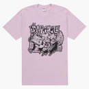 Supreme Fuckin Blowout Tee Light Pink