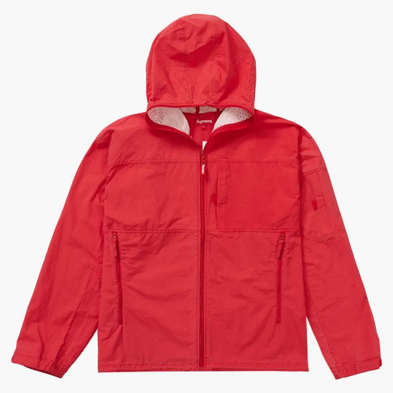 Supreme Full Zip Facemask Jacket Red