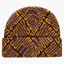 Supreme radio spellout beanie orange