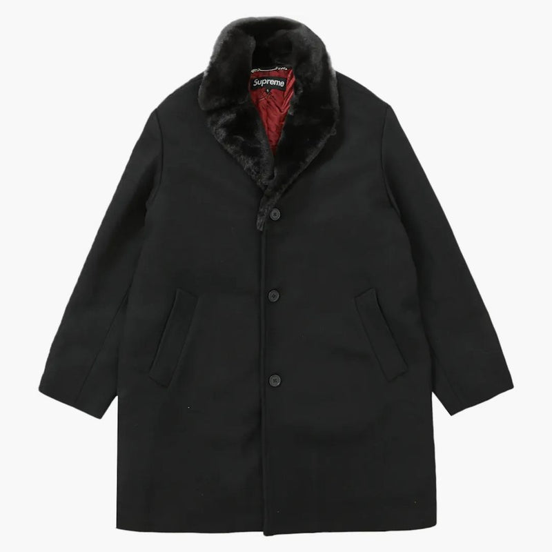 Supremo per il cappotto per auto del colletto nero