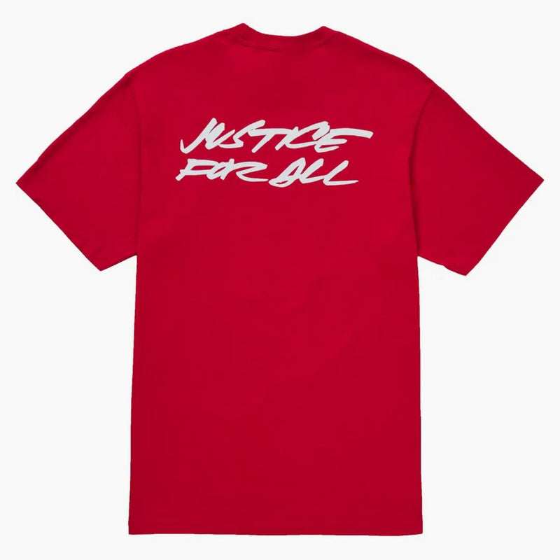Supreme futura logo tea red