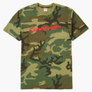 Supreme Futura Logo Tee Woodland Camo