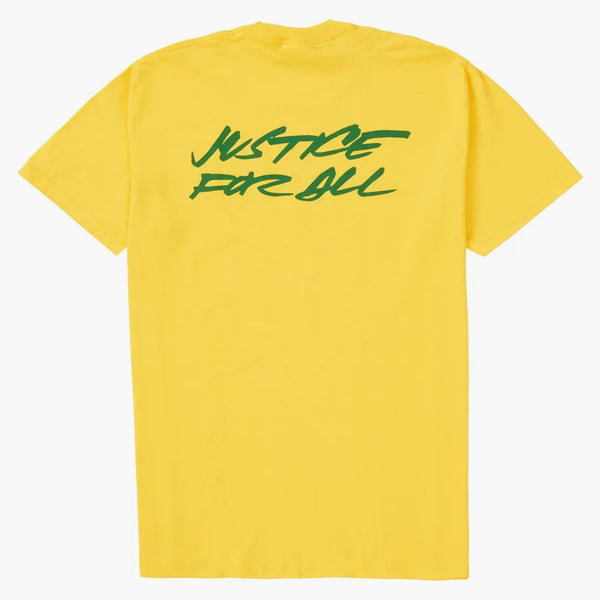Supreme futura logo tea yellow