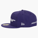 Supreme Futura New Era 59fifty Fitted Hat Dark Purple