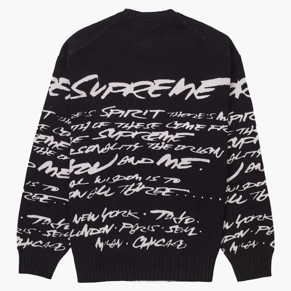 Supreme futura tröja svart