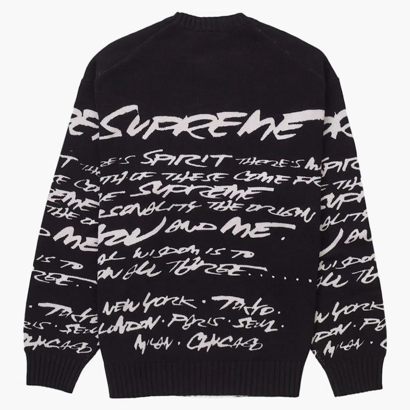 Supreme futura tröja svart