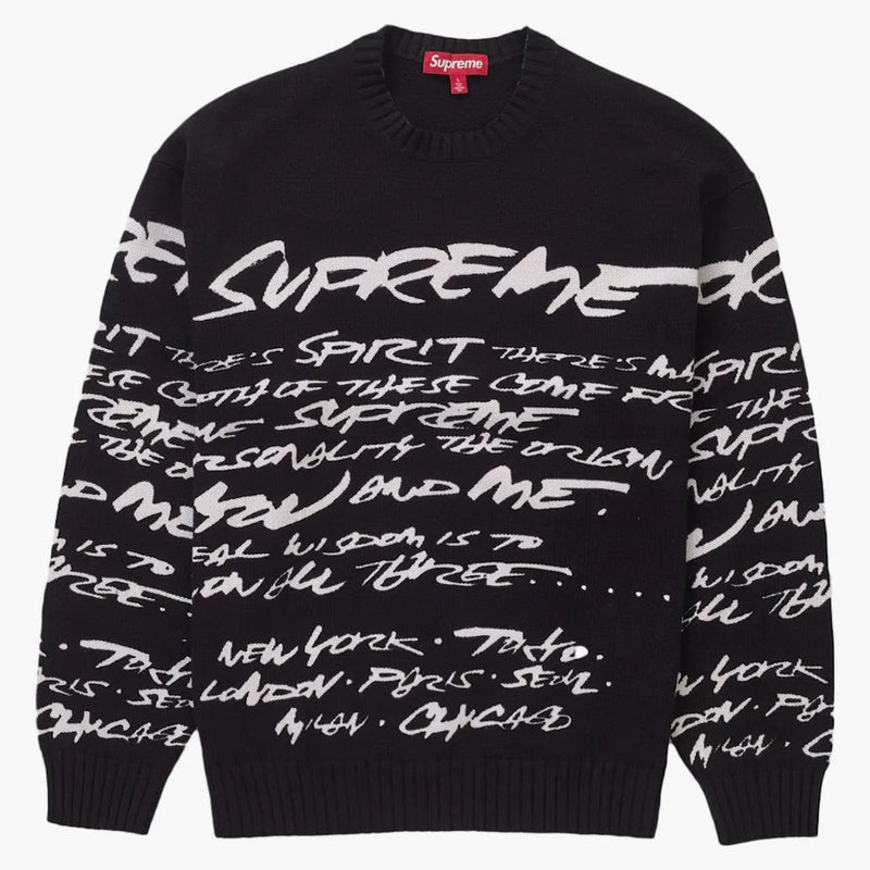 Supreme futura tröja svart