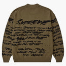 Supreme Futura Sweater Olive