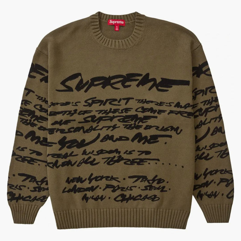 Oliva supremo futura maglione