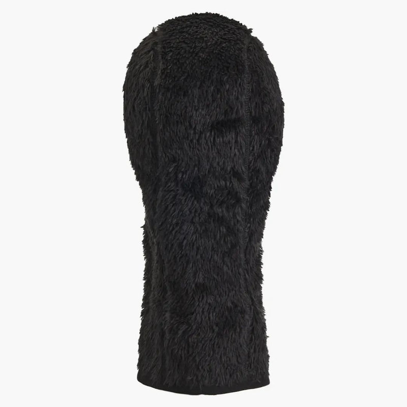 Högsta fuzzy balaclava svart