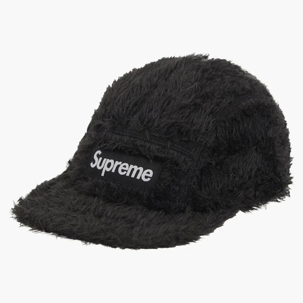 Supreme Fuzzy Camp Cap Black