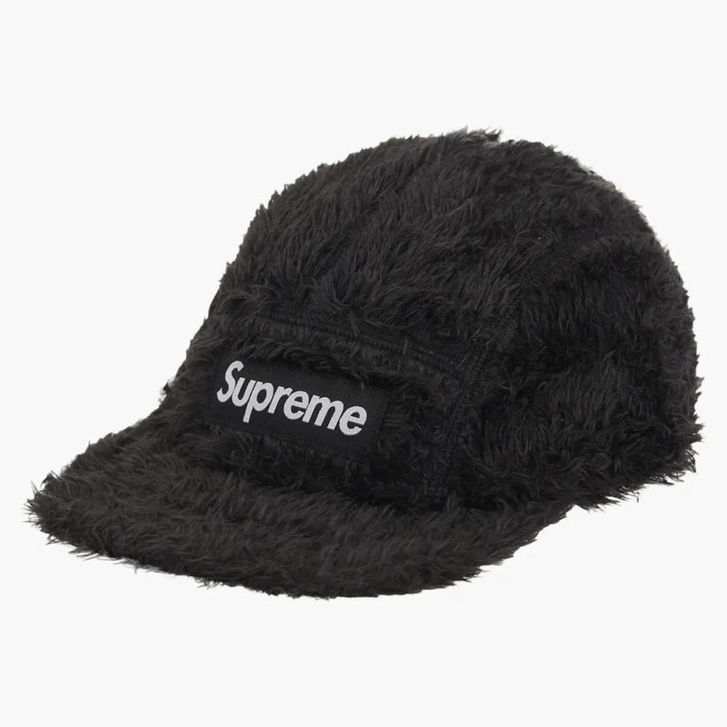 Supreme Fuzzy Camp Cap Black