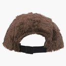 Supreme Fuzzy Camp Cap Brown