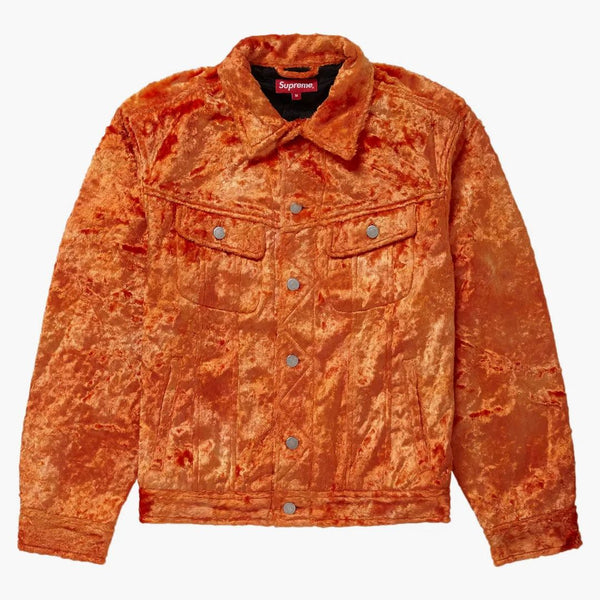 Giacca per camionista suprema sfocata arancione arancione