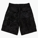 Supreme Goodenough Crushed Rayon Cargo Short Black