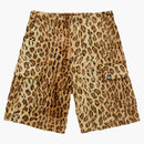 Supreme Goodenough Crushed Rayon Cargo Short Leopard