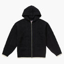 Supreme Goodenough Zip Up Hooded Sweater Black