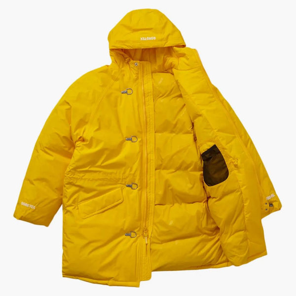 Supreme Gore-tex 700-fill Down Clip Parka Yellow