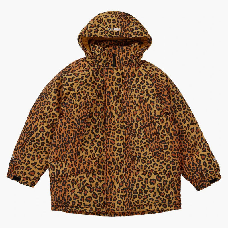 Supreme Gore-Tex 700-plnění leoparda (FW20)