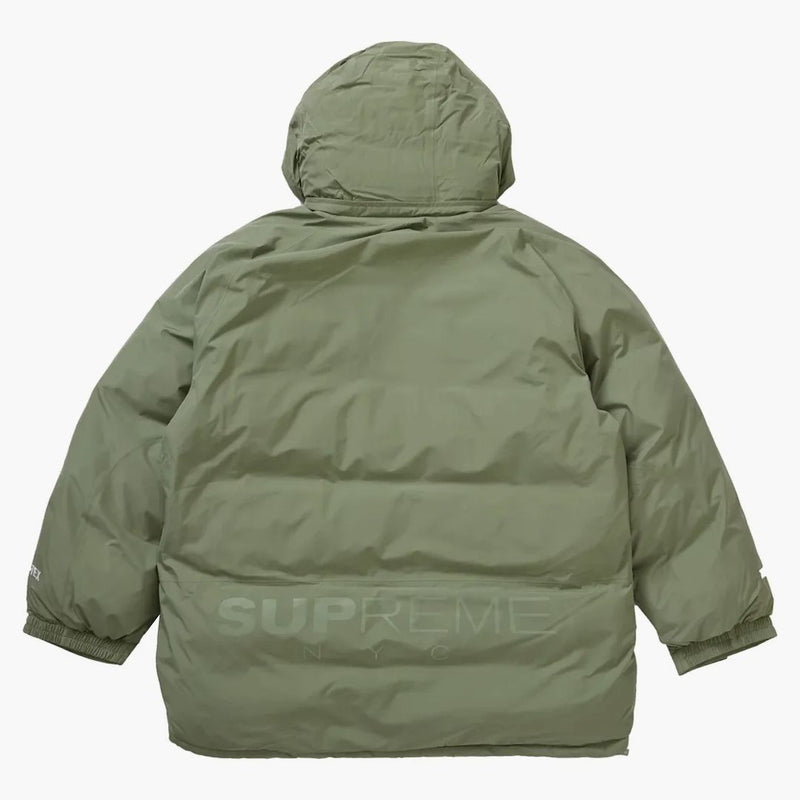 Supreme Gore-Tex 700-relleno de parka (FW20) Oliva ligera