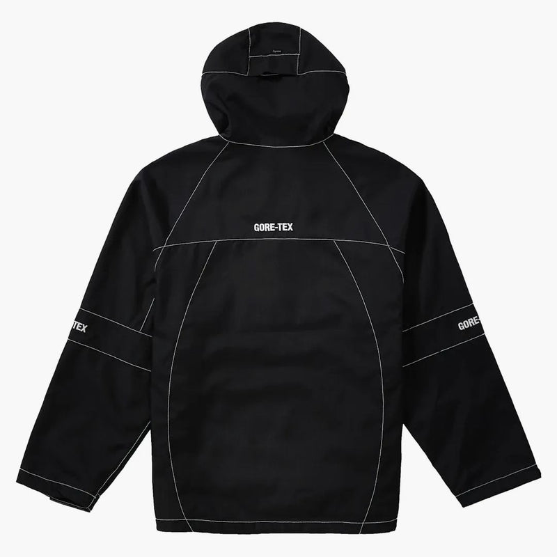Supreme Gore-tex Contrast Stitch Anorak Black