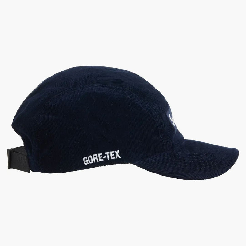 Supreme Gore-Tex Corduroy Camp Cap Navy