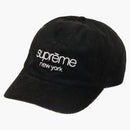 Supreme Gore-Tex Corduroy Classic Logo 6-Panel Black