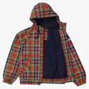Supreme Gore-Tex Hooded Harrington Jacket Olive Plaid