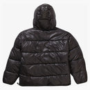 Nejvyšší gore-tex kožená kožená 700 plnění černé parky