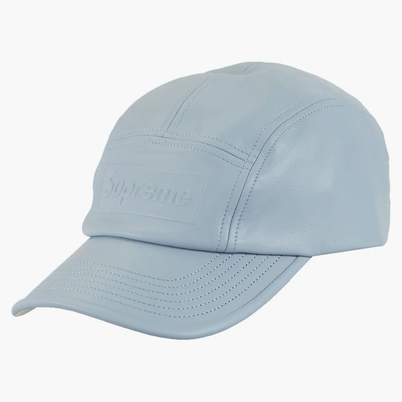 Supreme Gore-Tex Leather Camp Cap Grey