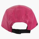 Supreme Gore-Tex Leather Camp Cap Pink