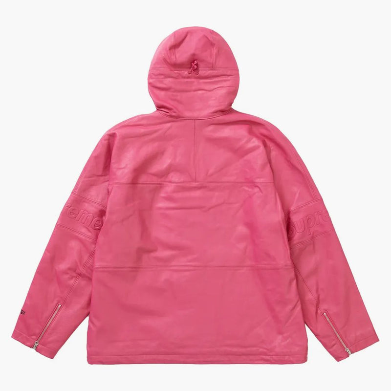 Supreme Gore-tex Leather Jacket Magenta