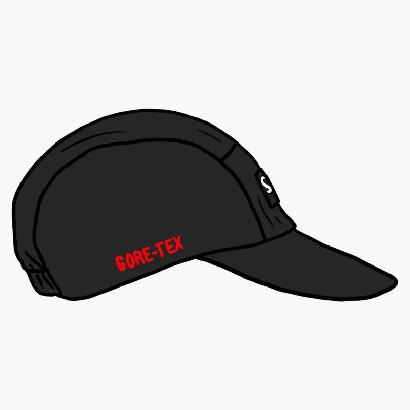 Supreme Gore-Tex Long Bill Camp Cap (SS21) svart