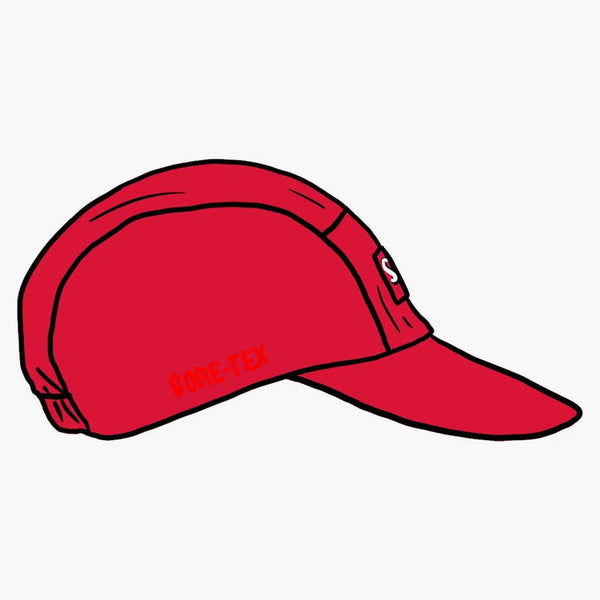 Supreme Gore-tex Long Bill Camp Cap (ss21) Red