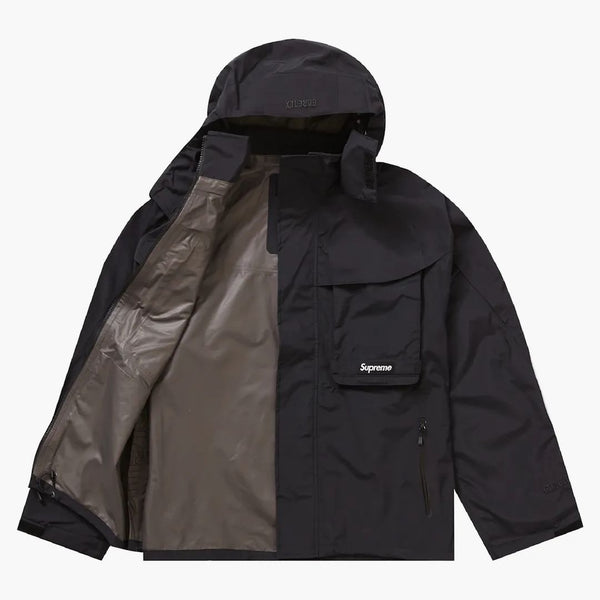 Supreme Gore-tex Paclite Lightweight Shell Jacket Black