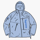 Najwyższa kurtka skorupa Pare-tex Paclite jasnoniebieska