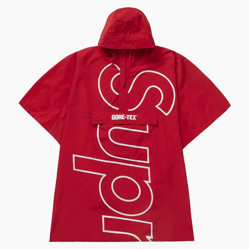 Supreme Gore-tex Poncho Red