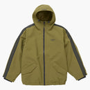 Supreme Gore-Tex Stripe Hooded Jacket Olive